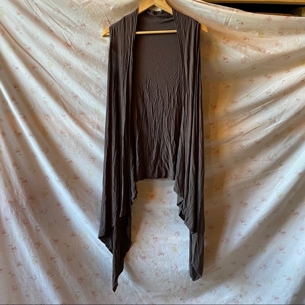 Om Grown Bamboo Drapey Vest / Shawl